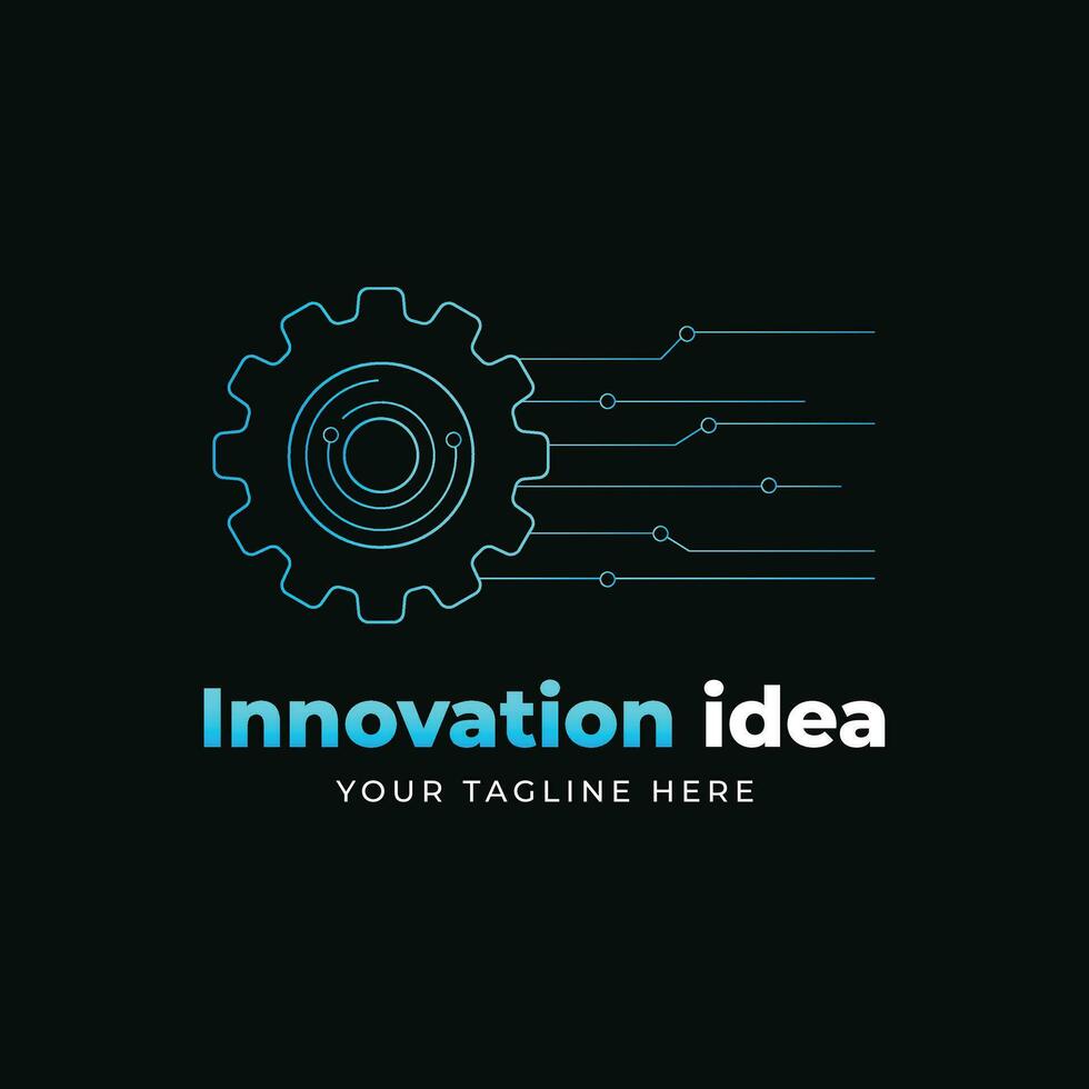 Facile innovation logo conception vecteur modèle