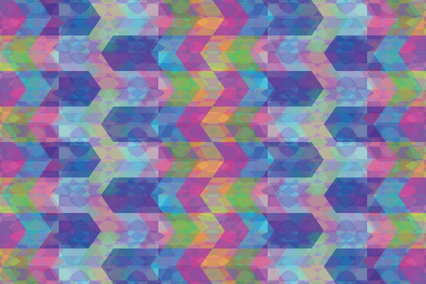 ethnique zigzag modèle dans rétro couleurs, aztèque style sans couture vecteur Contexte