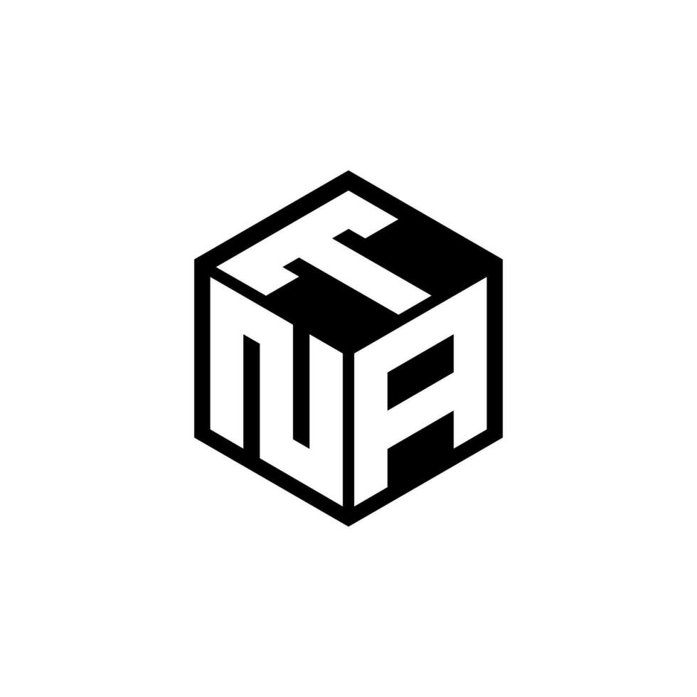 nat lettre logo conception dans illustration. vecteur logo, calligraphie dessins pour logo, affiche, invitation, etc.