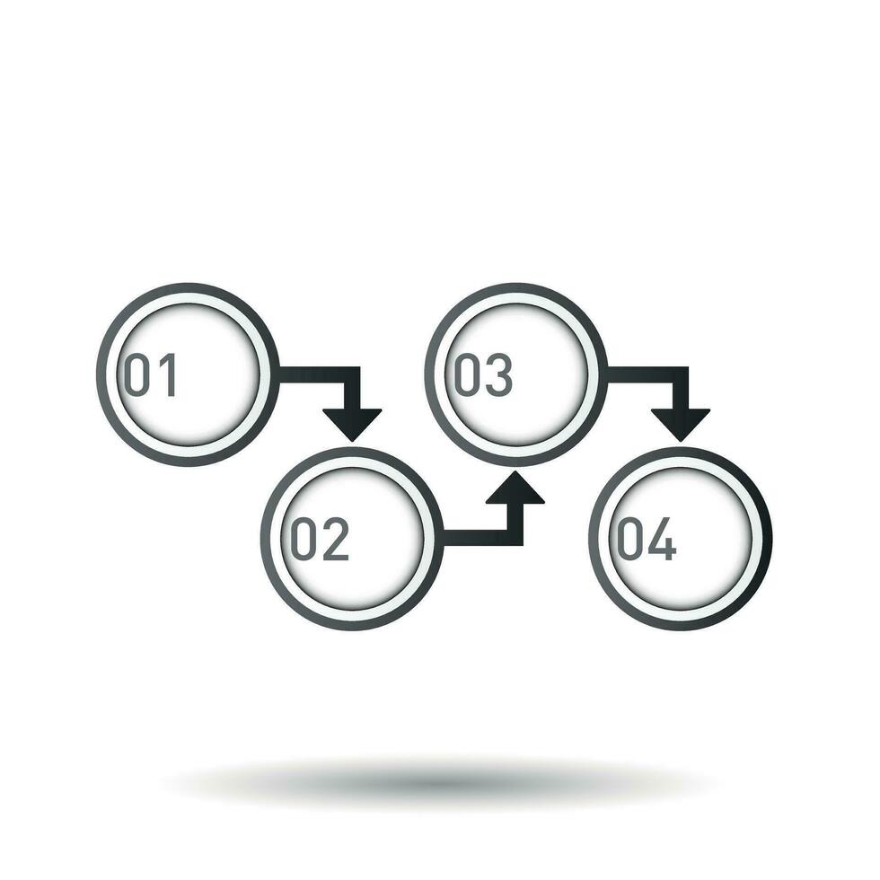 infographie conception sur blanc Contexte. plat vecteur illustration