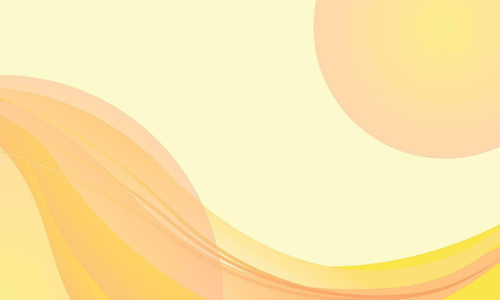 abstrait Orange Contexte avec doux vagues. vecteur illustration pour votre conception.