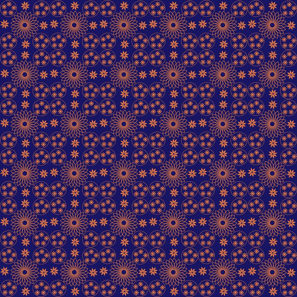 abstrait floral mandala modèle Contexte vecteur