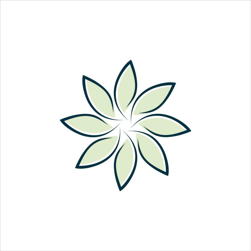 icône de modèle de logo de beauté vecteur fleurs de lotus design