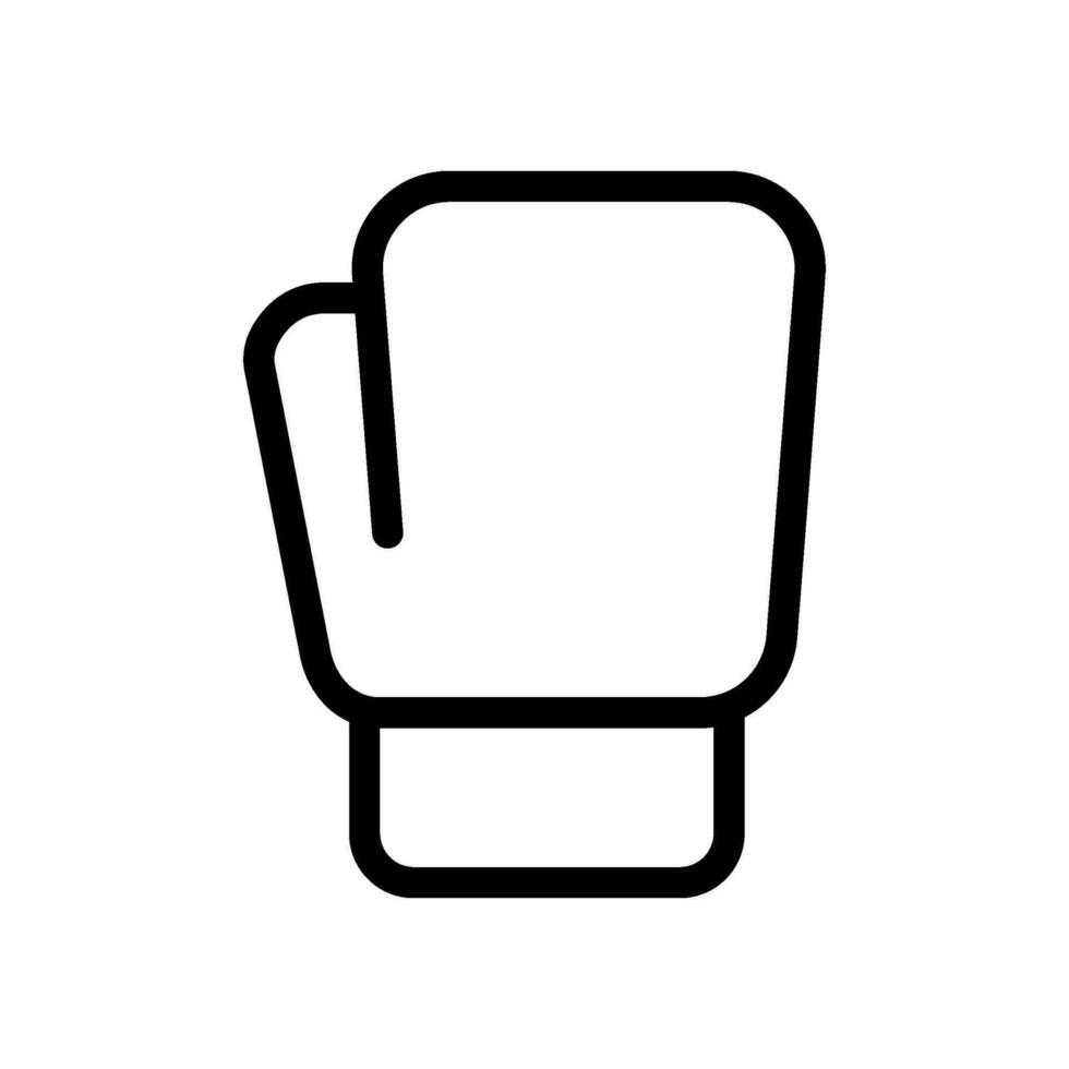 boxe icône vecteur symbole conception illustration