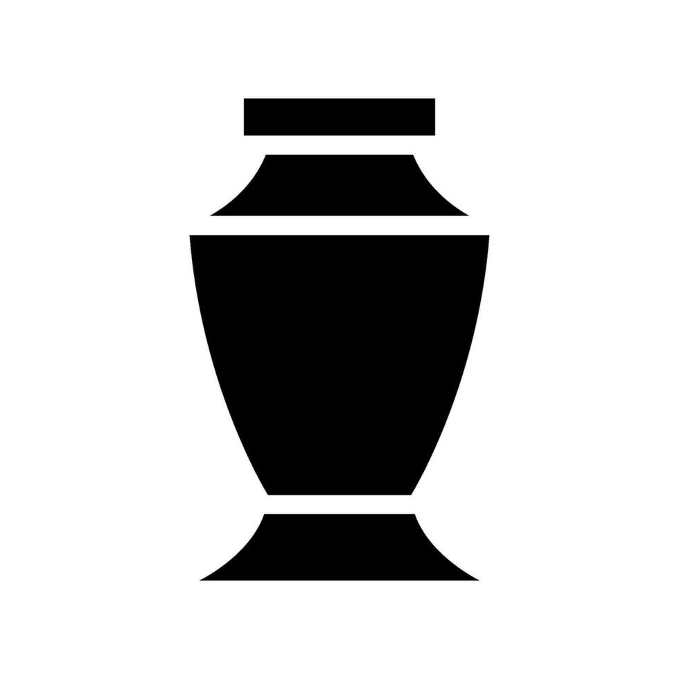 vase icône vecteur symbole conception illustration