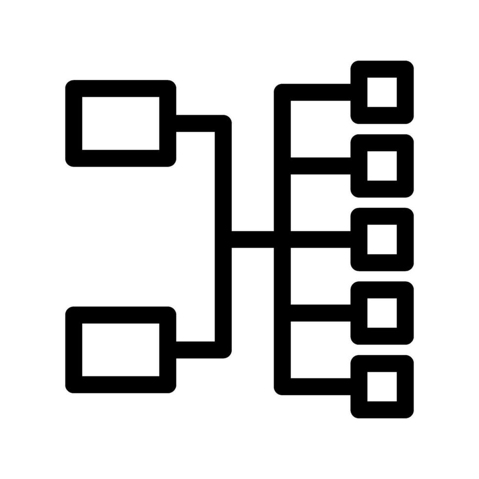 la gestion icône vecteur symbole conception illustration