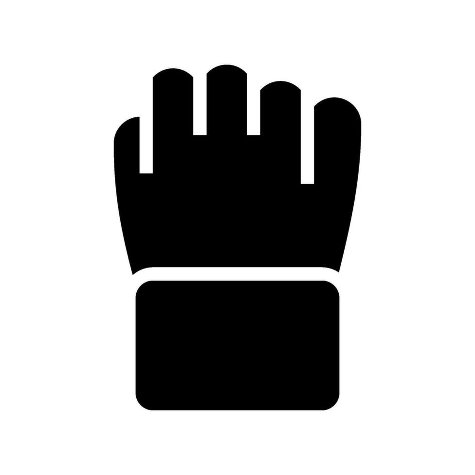 poing icône vecteur symbole conception illustration