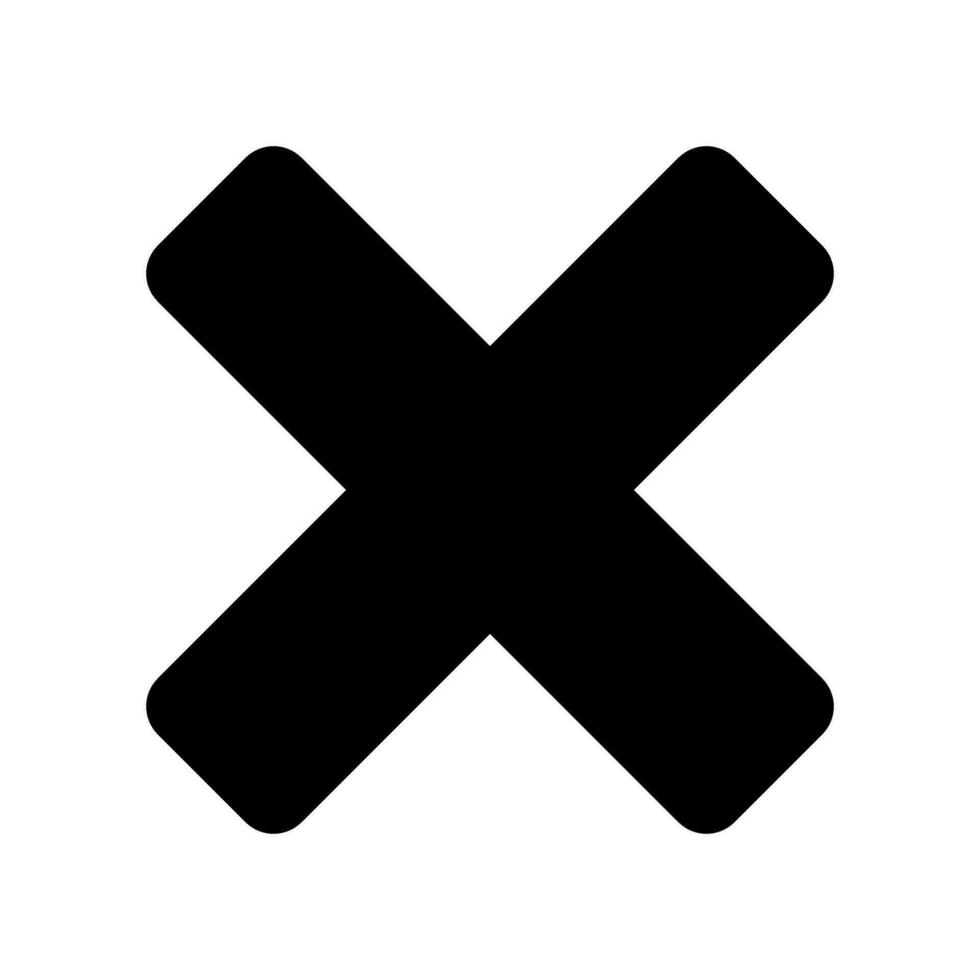 supprimer icône vecteur symbole conception illustration