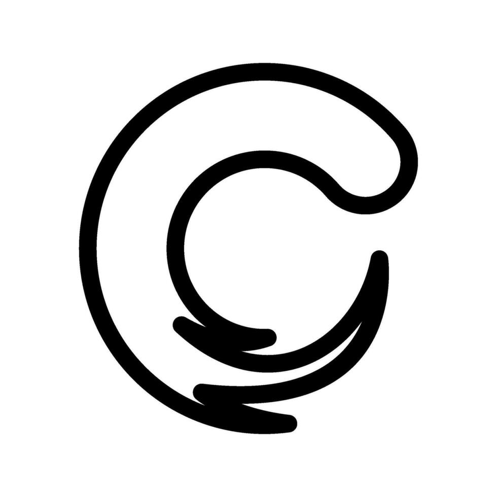 tourbillon icône vecteur symbole conception illustration