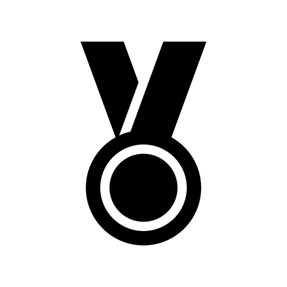 gagnant icône vecteur symbole conception illustration