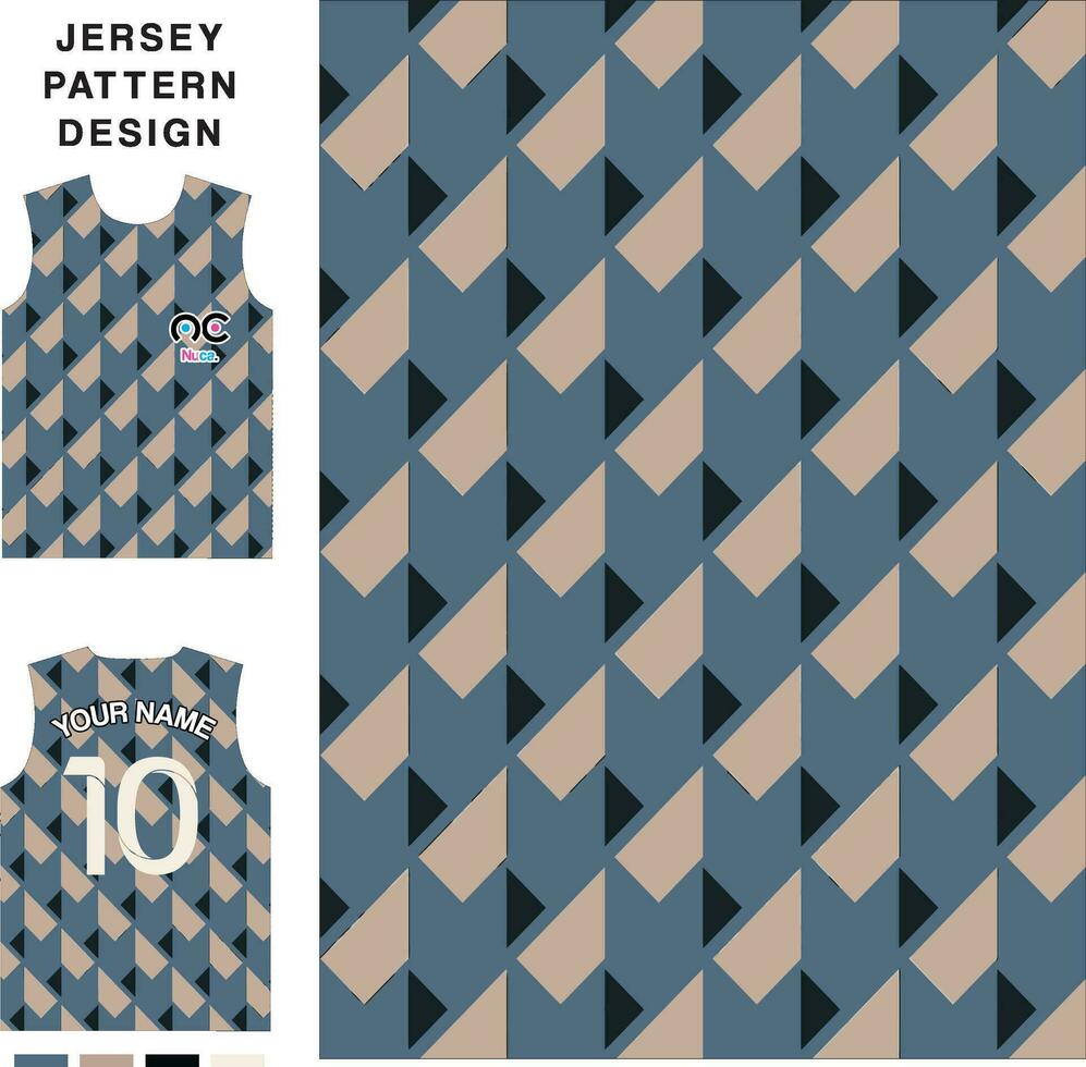 modèle de modèle de maillot de vecteur de concept abstrait pour l'impression ou la sublimation uniformes de sport football volley-ball basket-ball e-sports cyclisme et pêche vecteur libre.