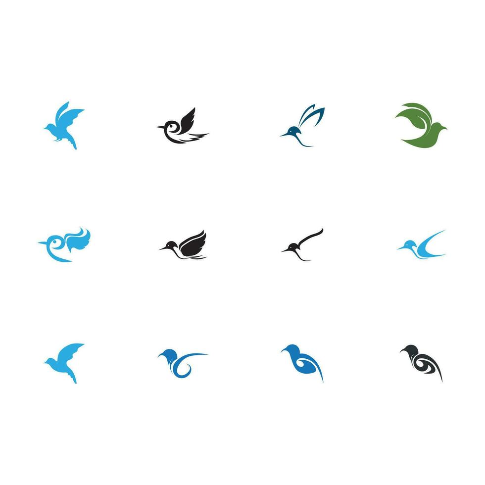 oiseau logo images illustration conception vecteur