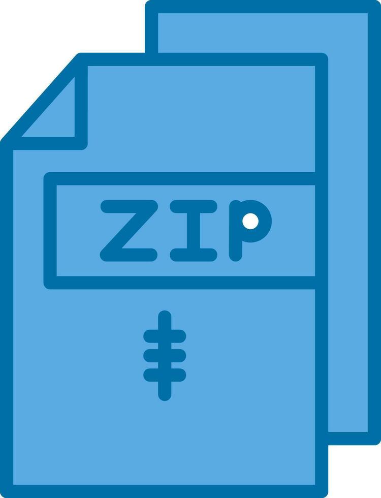 Zip *: français vecteur icône conception