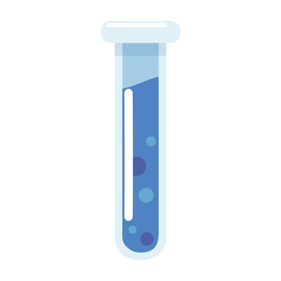 laboratoire de flacons chimiques vecteur