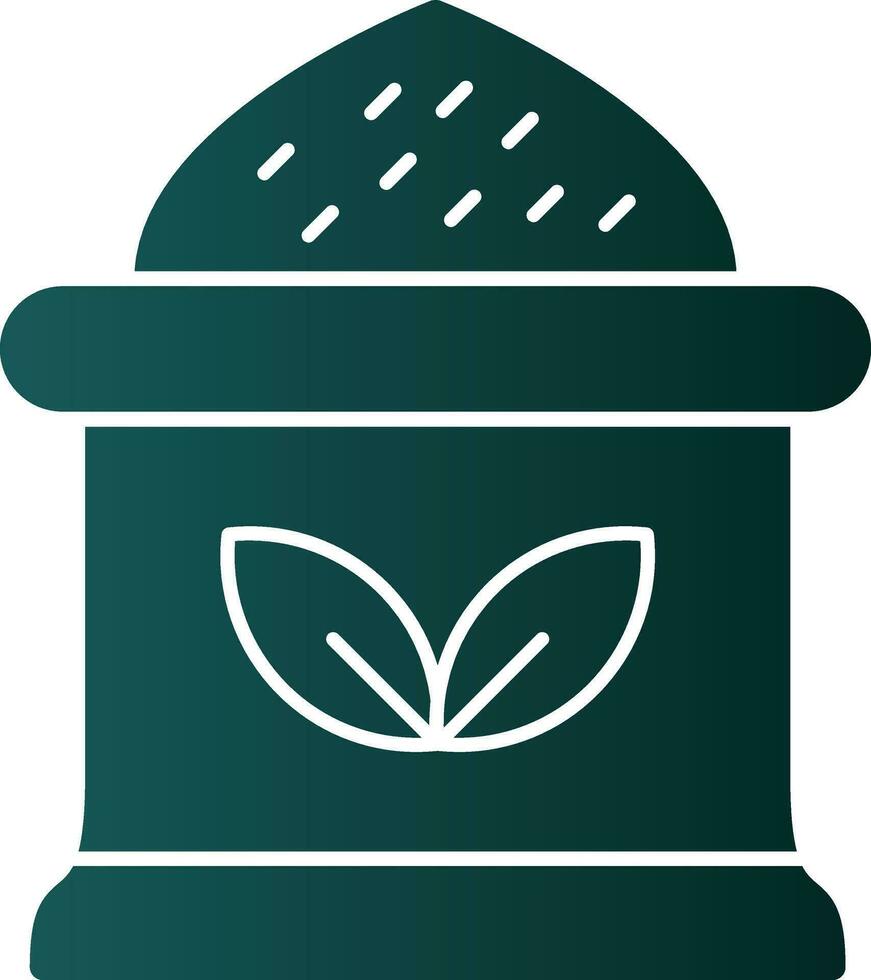 conception d'icône de vecteur de farine