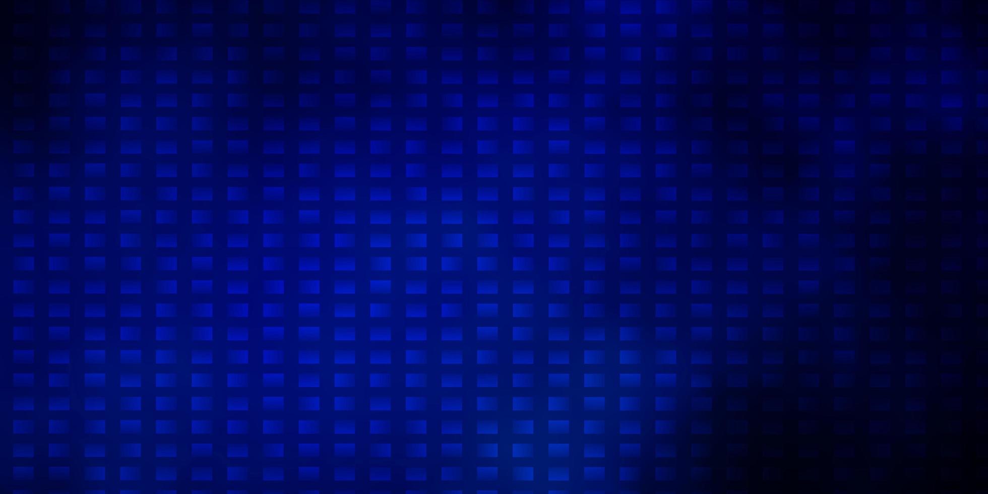 modèle vectoriel bleu foncé avec des rectangles