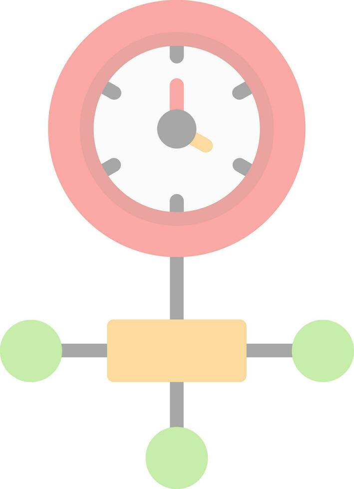 conception d'icône de vecteur de temps