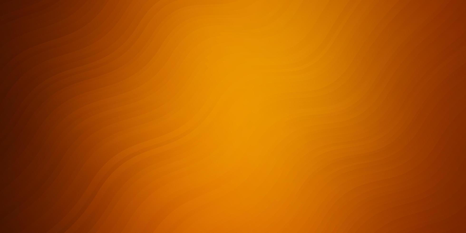 fond de vecteur orange foncé avec des courbes échantillon géométrique coloré avec motif de courbes dégradées pour les publicités publicitaires