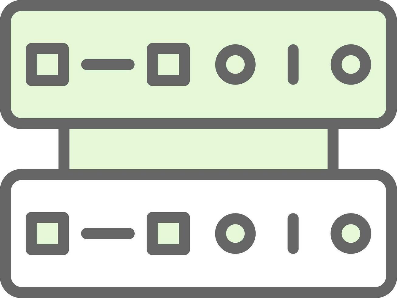 serveur vecteur icône conception