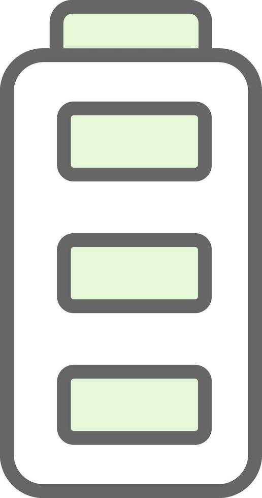 batterie vecteur icône conception
