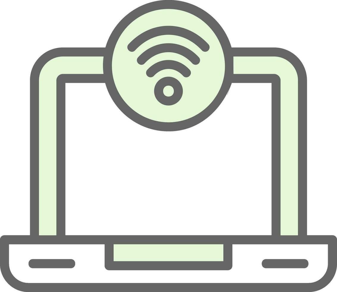 Wifi signal vecteur icône conception