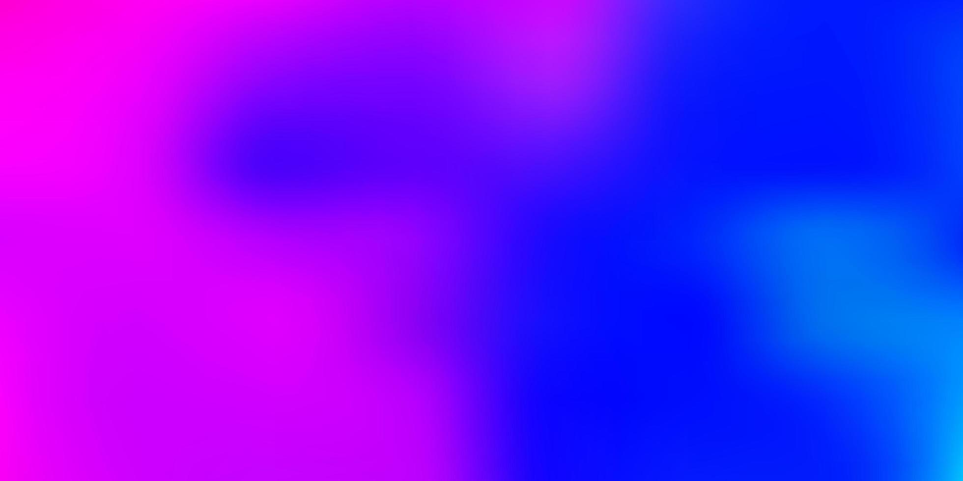 modèle de flou dégradé vecteur bleu rose clair