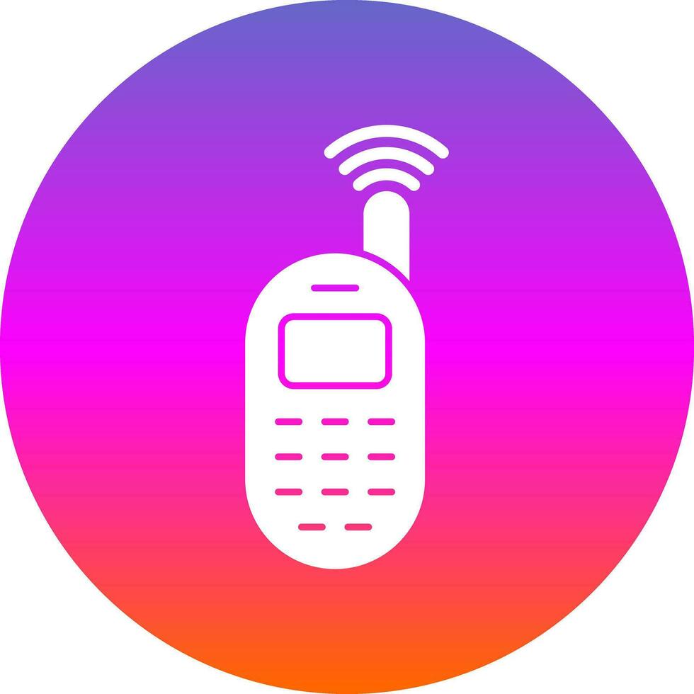 walkie talkie vecteur icône conception