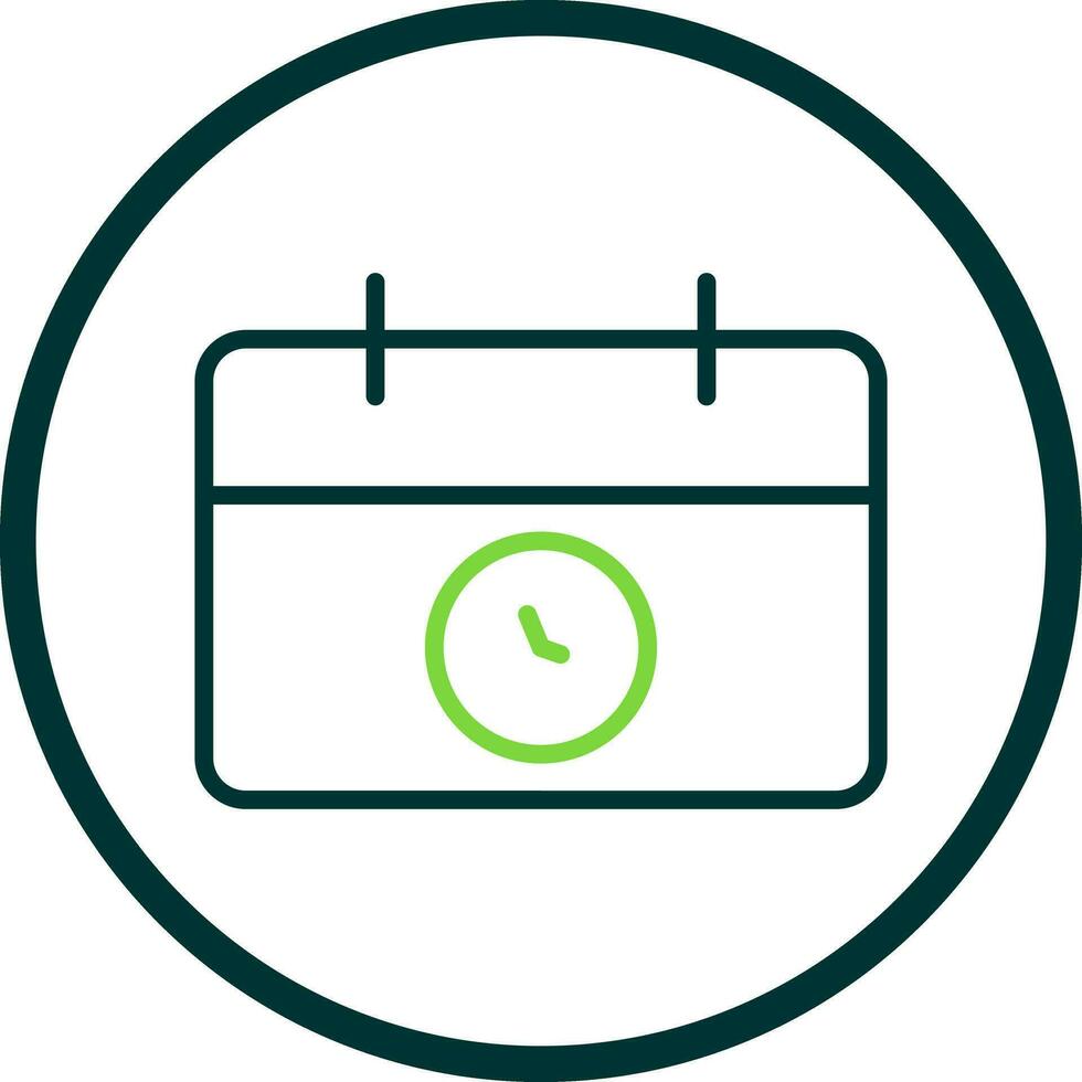 conception d'icône de vecteur de calendrier