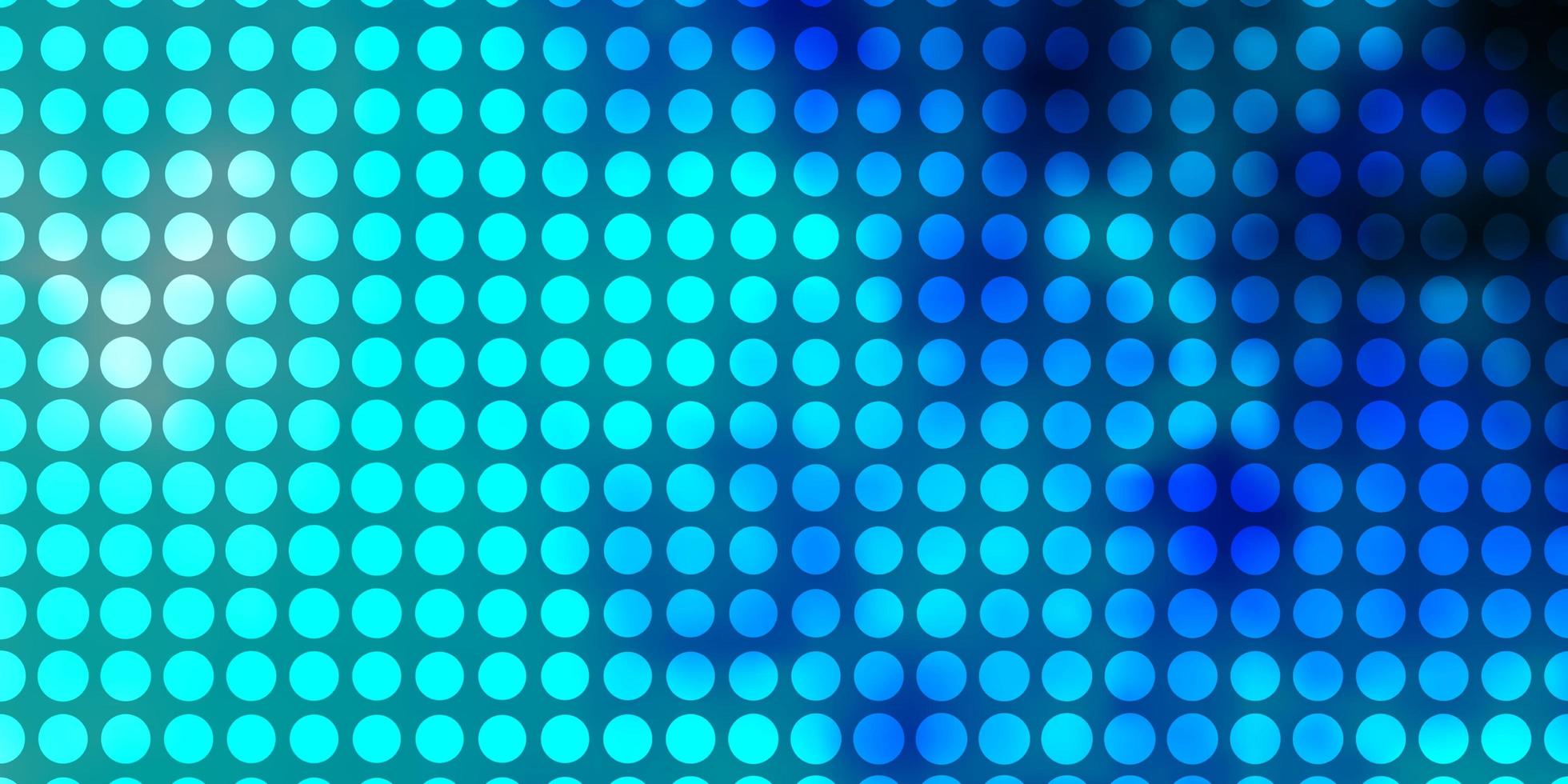 modèle vectoriel bleu clair avec des cercles illustration abstraite moderne avec motif de formes de cercle coloré pour les brochures dépliants
