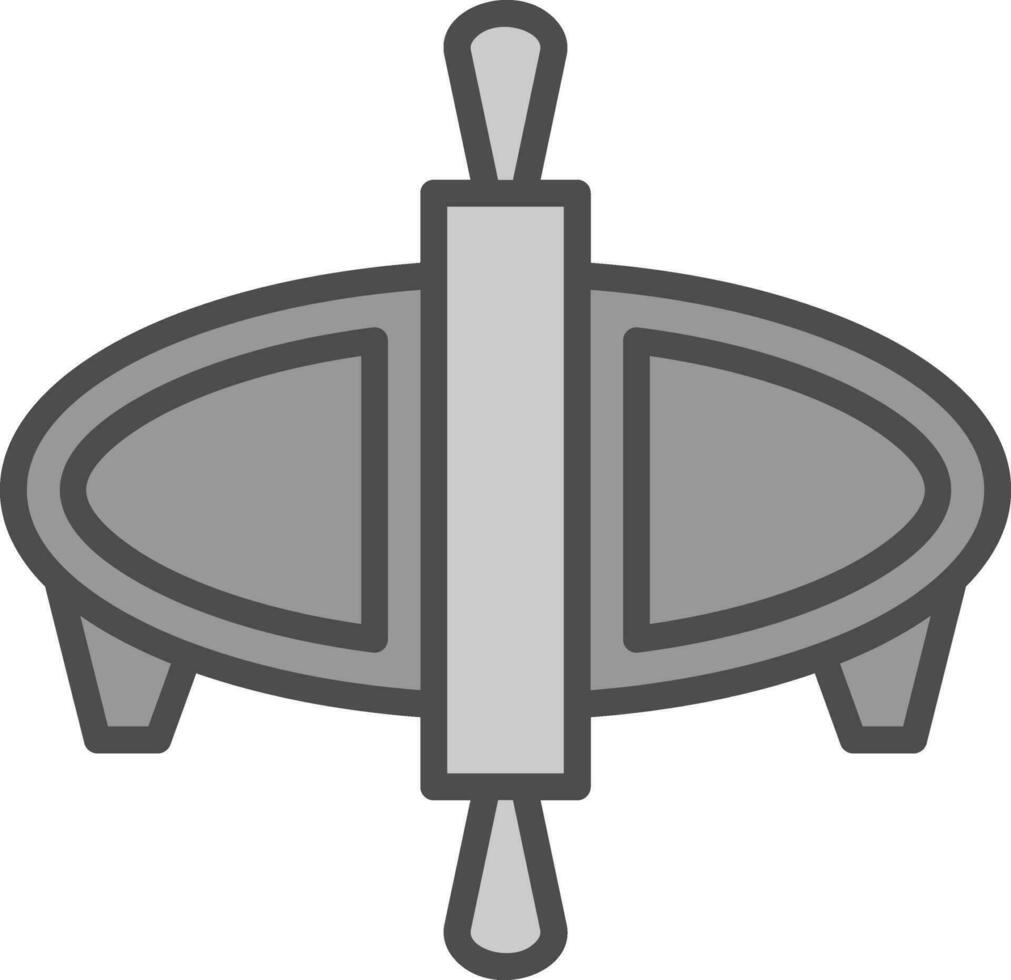 conception d'icône de vecteur de rouleau à pâtisserie