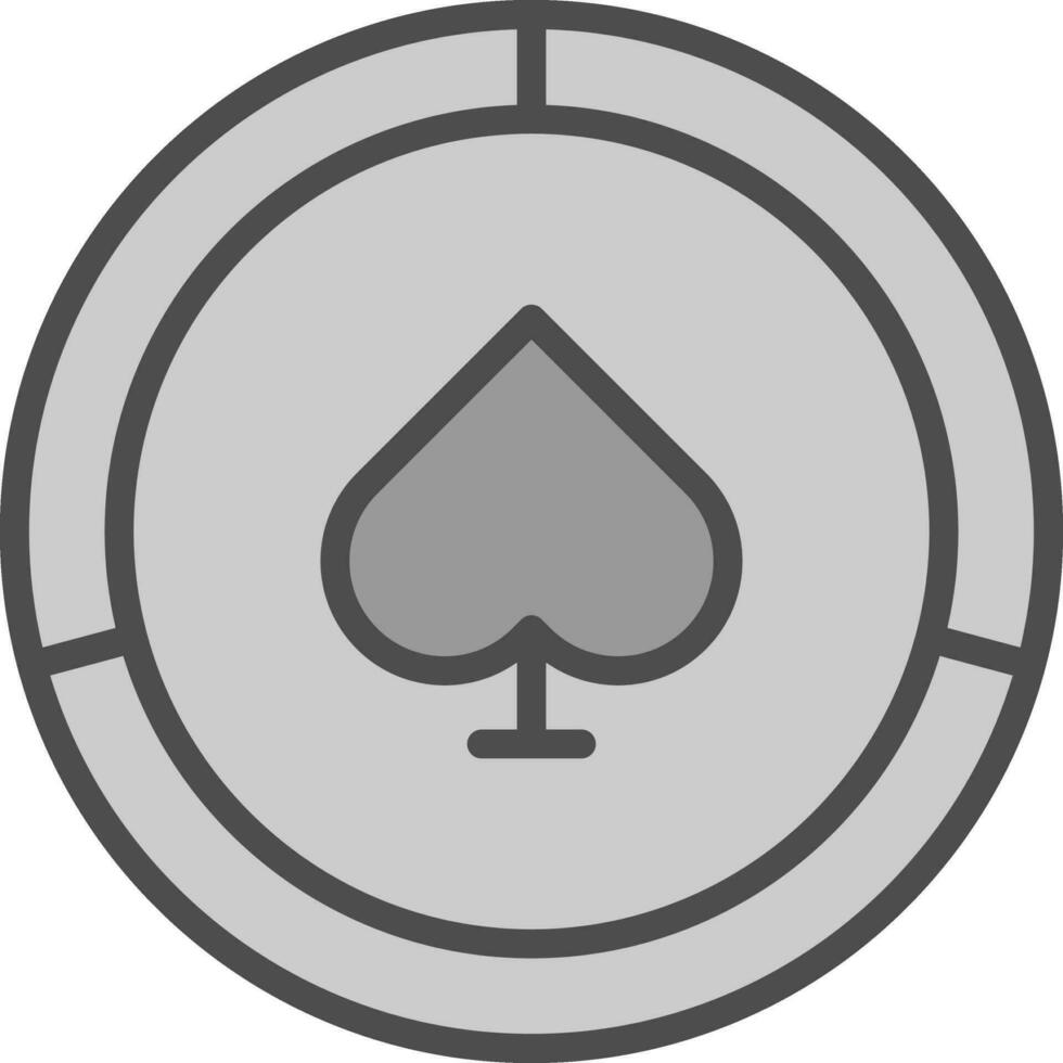 poker frites vecteur icône conception