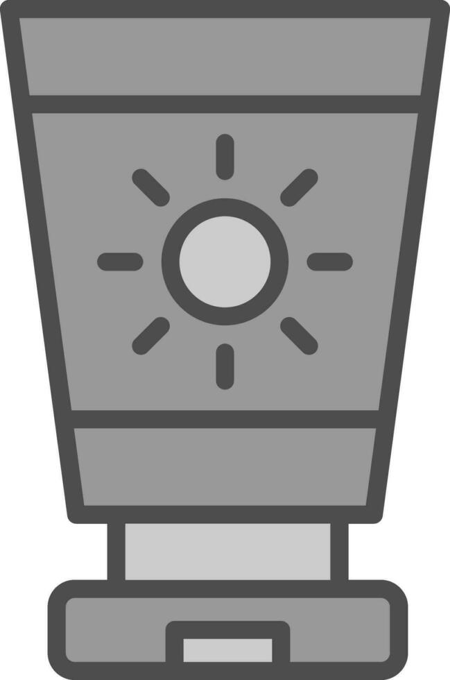 écran solaire vecteur icône conception