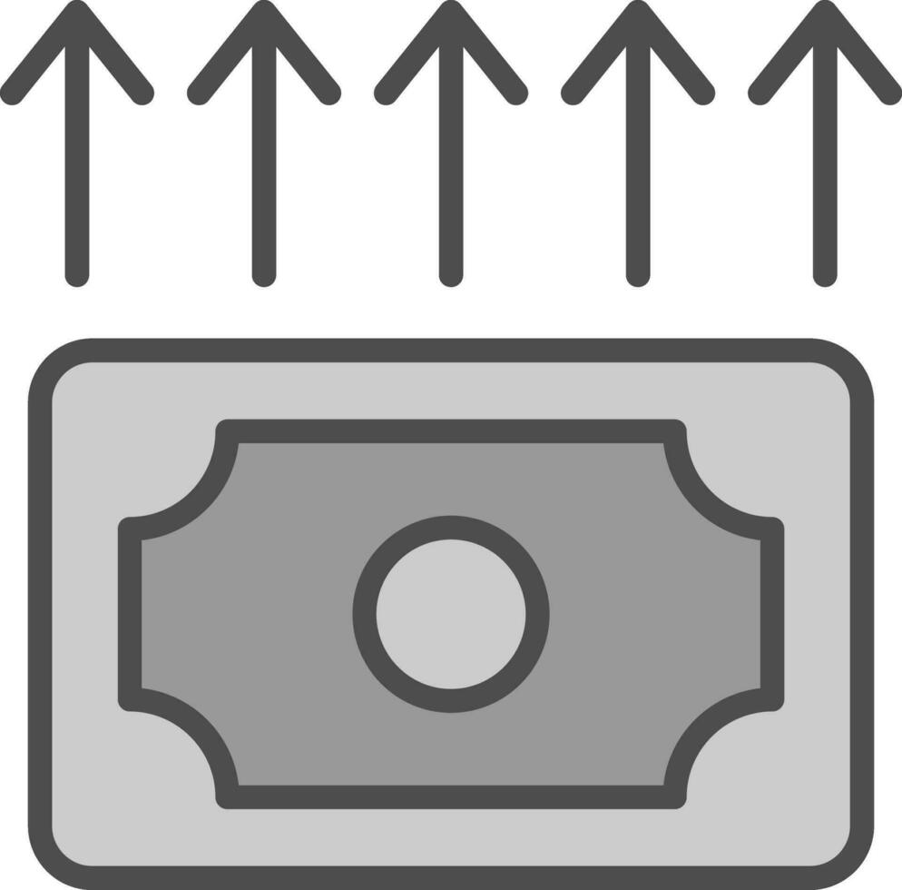 conception d'icône de vecteur de croissance