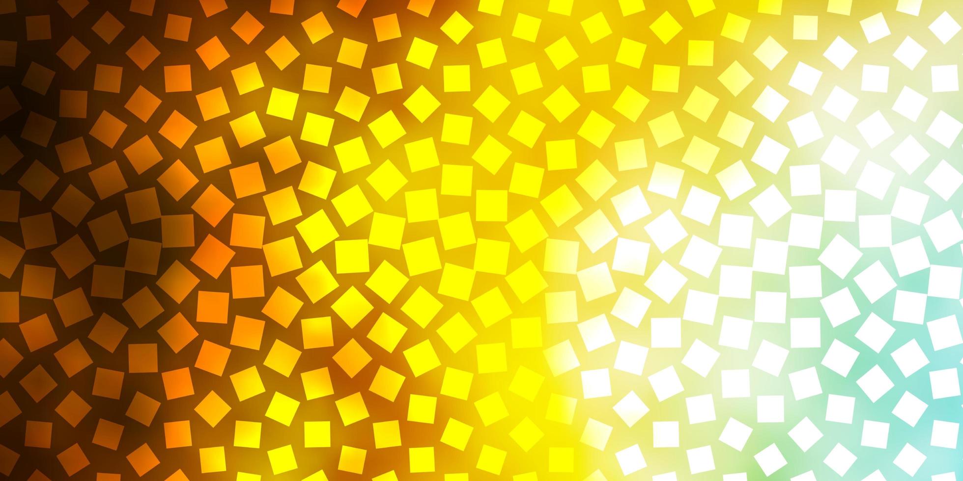 fond de vecteur jaune bleu clair dans une illustration abstraite de dégradé de style polygonal avec motif de rectangles colorés pour les brochures de livrets d'affaires