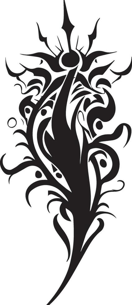 tribal tatouage conception vecteur illustration