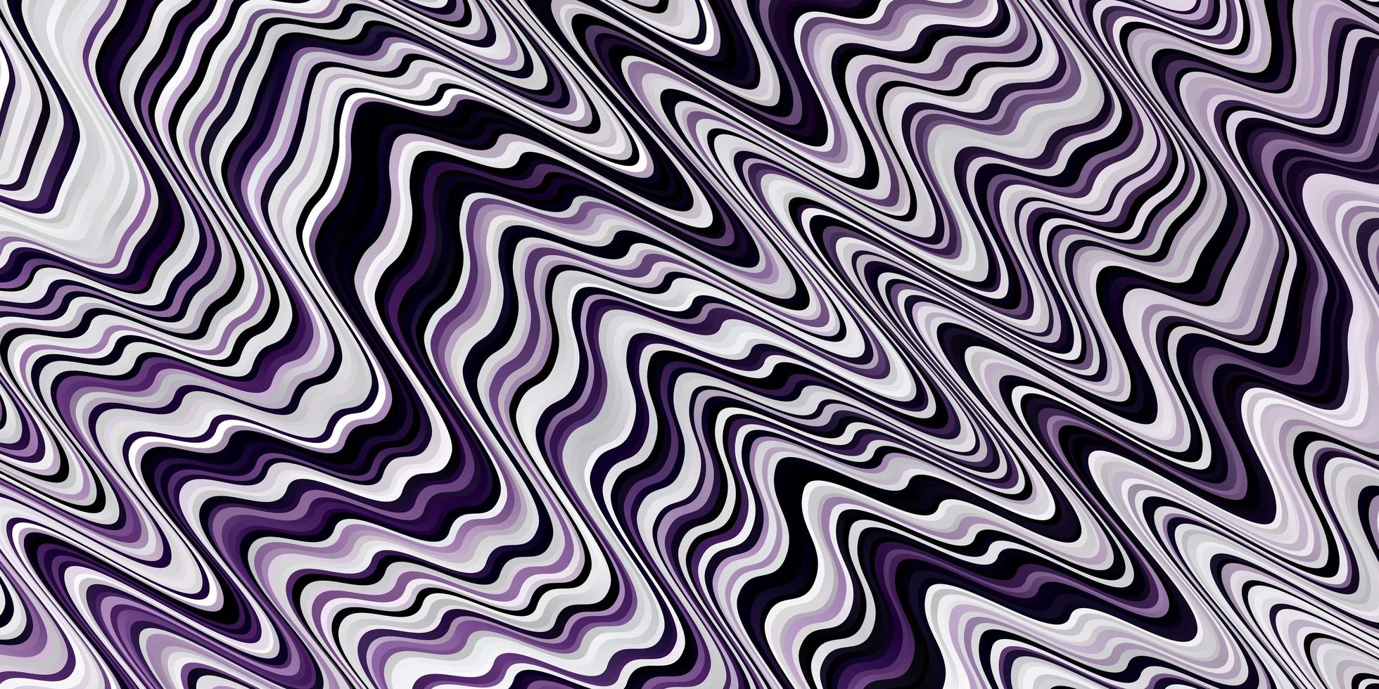 texture vecteur violet clair avec des lignes tordues illustration abstraite avec motif de lignes dégradées pour les publicités publicitaires