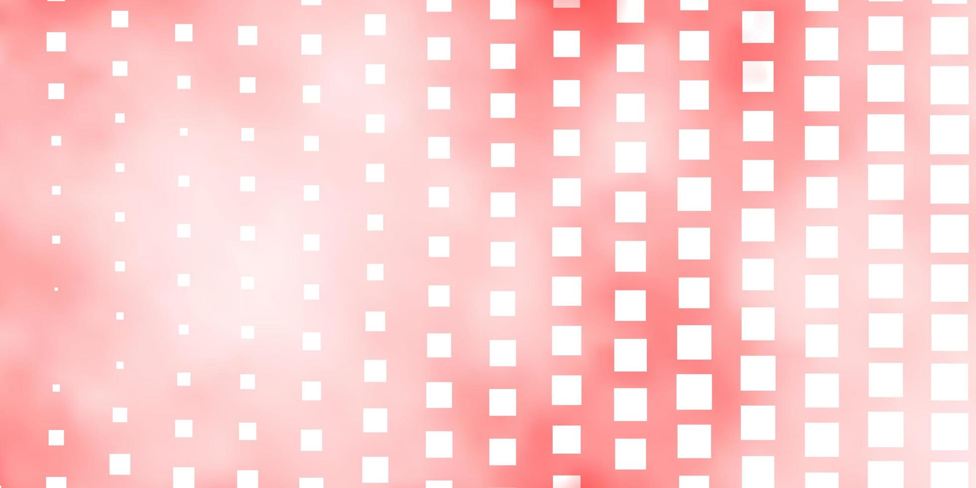 disposition vectorielle rouge clair avec des lignes rectangles illustration abstraite en dégradé avec motif de rectangles colorés pour les pages de destination des sites Web vecteur
