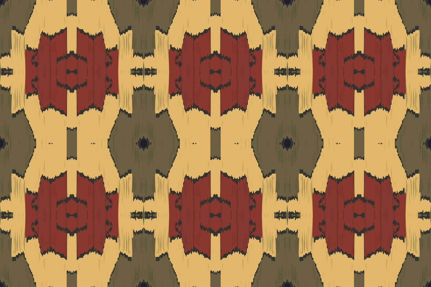 motif ikat paisley broderie Contexte. ikat vecteur géométrique ethnique Oriental modèle traditionnel.aztèque style abstrait vecteur illustration.design pour texture, tissu, vêtements, emballage, paréo.
