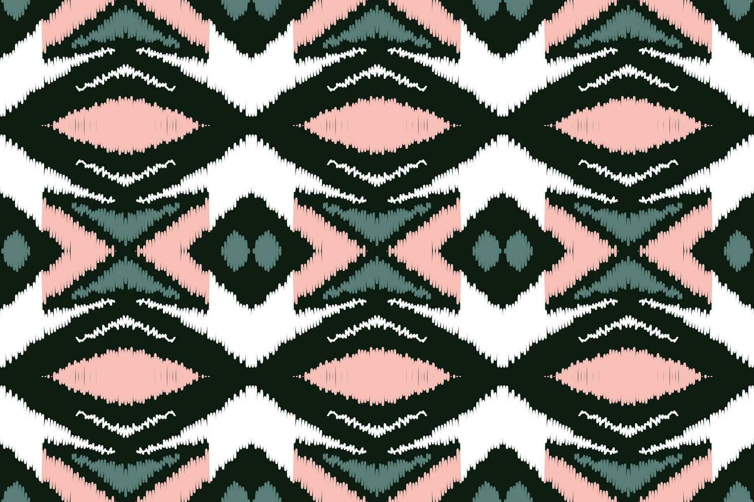 motif ikat paisley broderie Contexte. ikat dessins géométrique ethnique Oriental modèle traditionnel. ikat aztèque style abstrait conception pour impression texture, tissu, sari, sari, tapis. vecteur