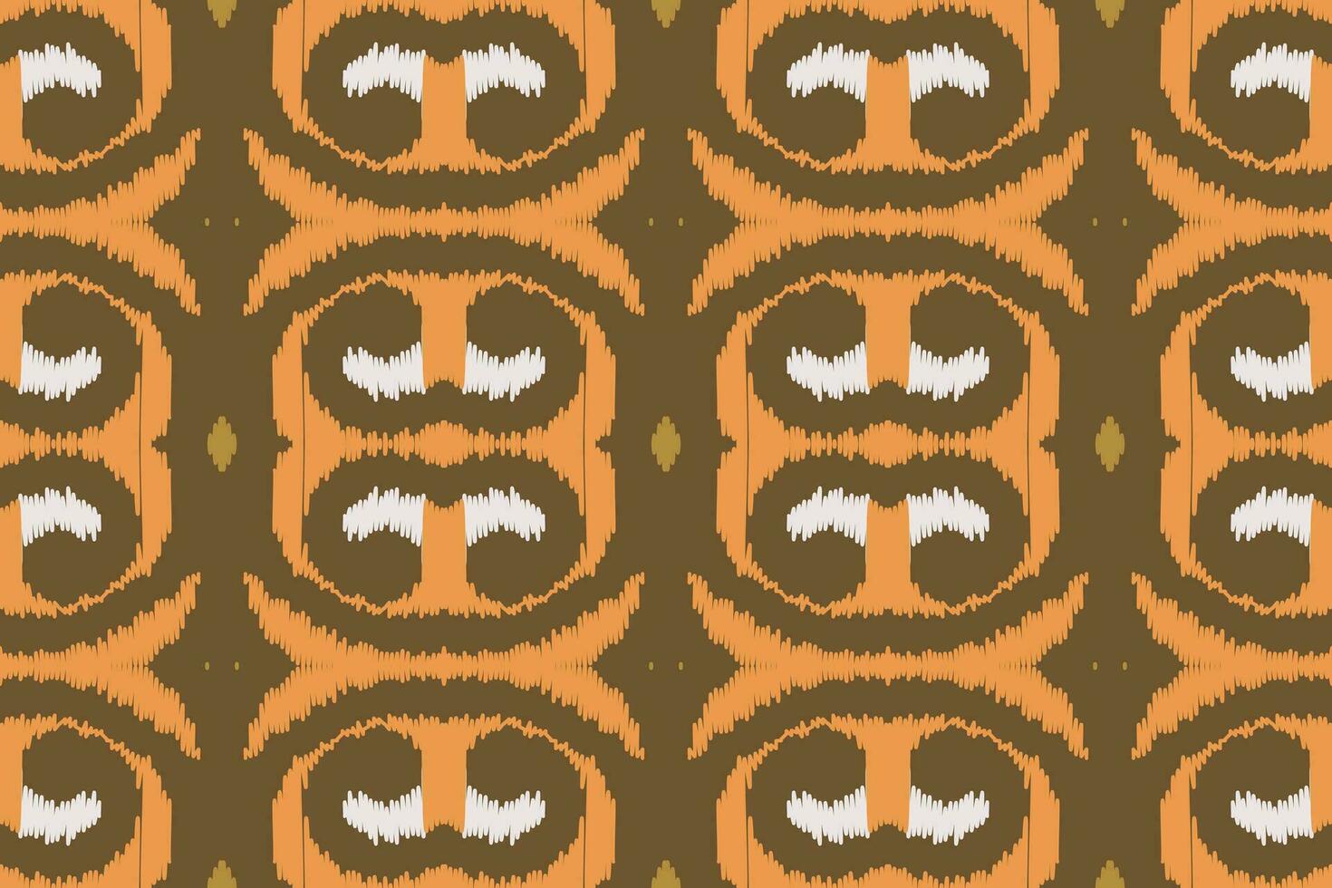 motif ikat floral paisley broderie Contexte. ikat chevron géométrique ethnique Oriental modèle traditionnel. ikat aztèque style abstrait conception pour impression texture, tissu, sari, sari, tapis. vecteur