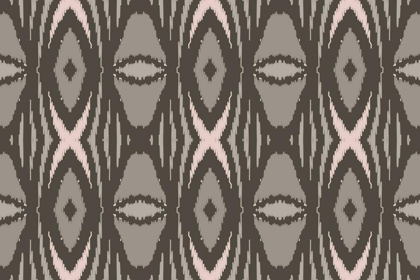 ikat sans couture modèle broderie Contexte. ikat conception géométrique ethnique Oriental modèle traditionnel.aztèque style abstrait vecteur conception pour texture, tissu, vêtements, emballage, paréo.