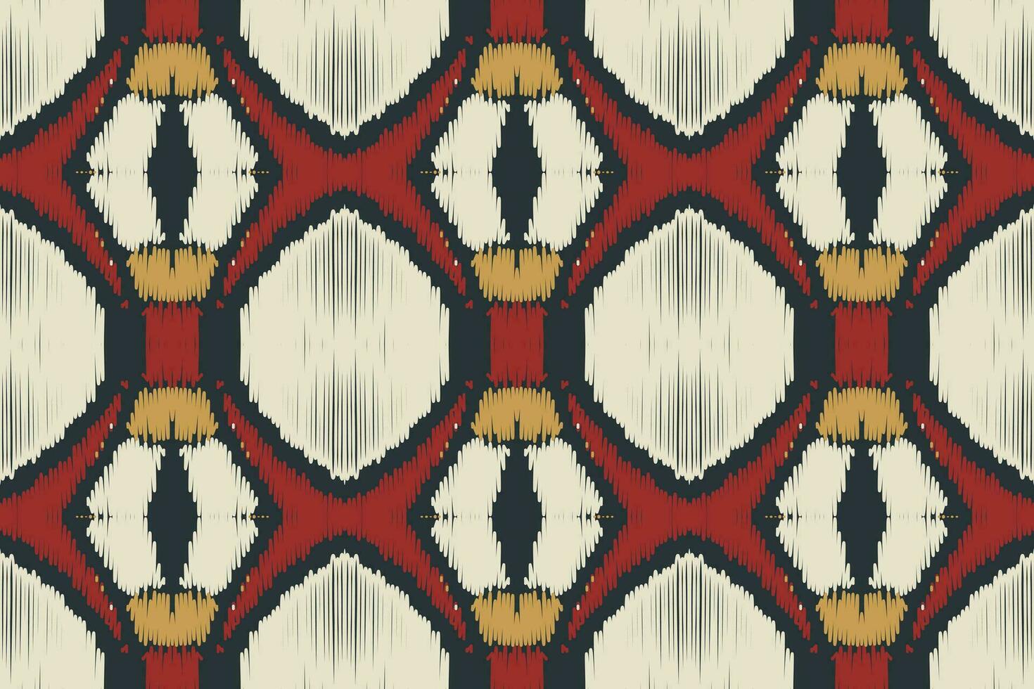 ikat floral paisley broderie Contexte. ikat vecteur géométrique ethnique Oriental modèle traditionnel.aztèque style abstrait vecteur illustration.design pour texture, tissu, vêtements, emballage, paréo.