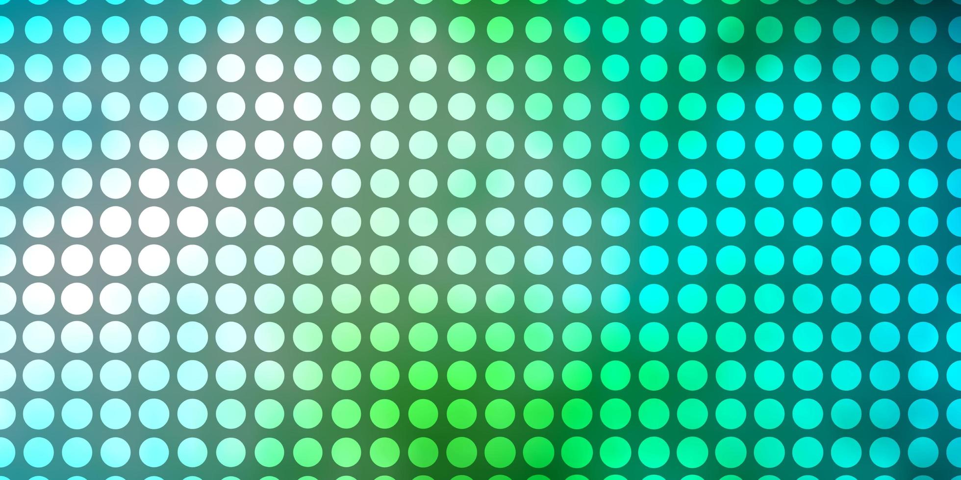 modèle vectoriel vert bleu clair avec des cercles illustration abstraite avec des taches colorées dans le modèle de style nature pour les brochures dépliants