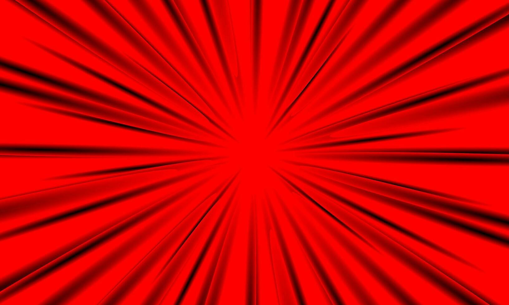 abstrait noir ligne vite Zoom la vitesse sur rouge Contexte vecteur