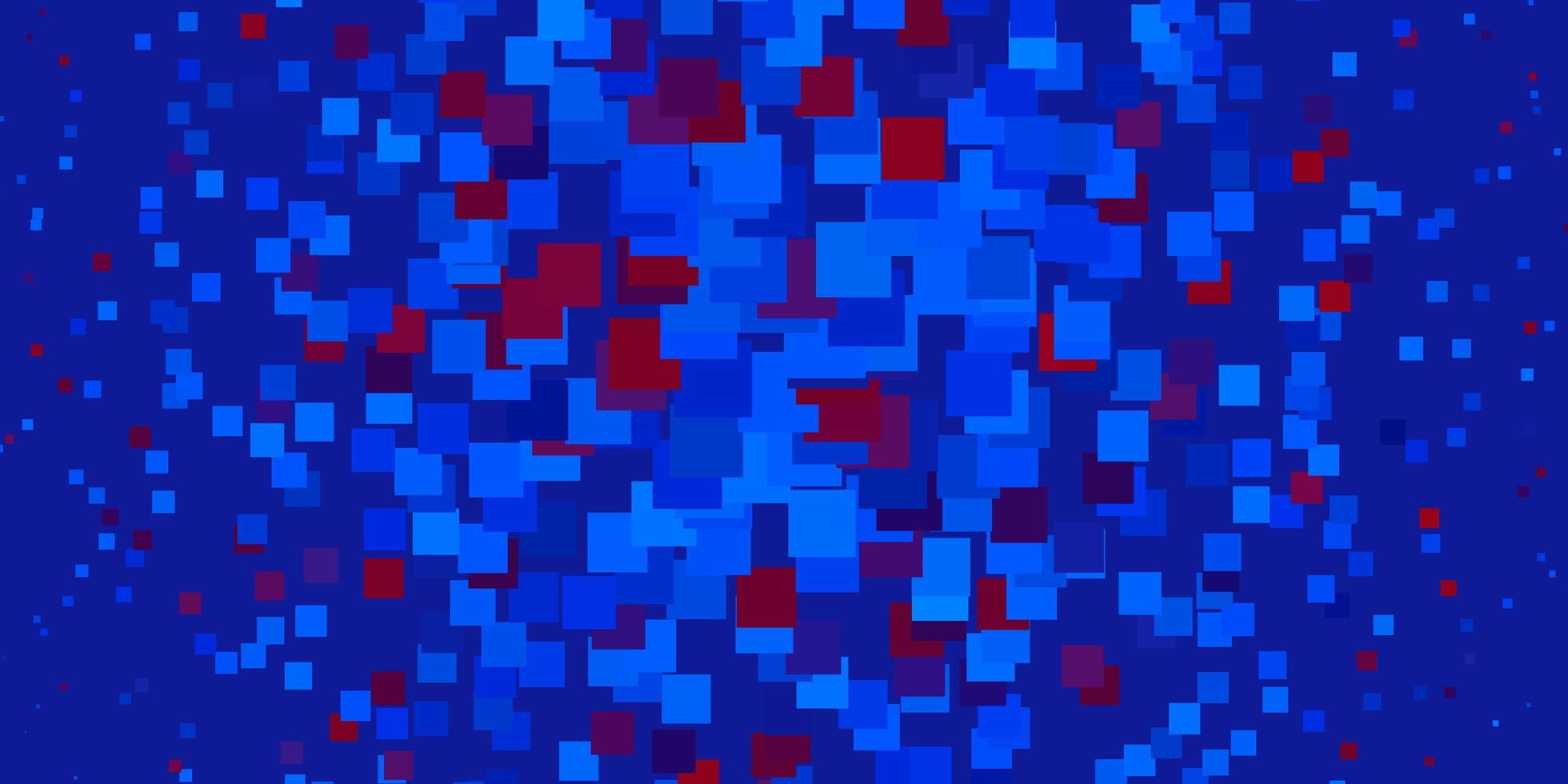 toile de fond de vecteur rouge bleu clair avec des rectangles nouvelle illustration abstraite avec des formes rectangulaires meilleur design pour votre bannière d'affiche publicitaire