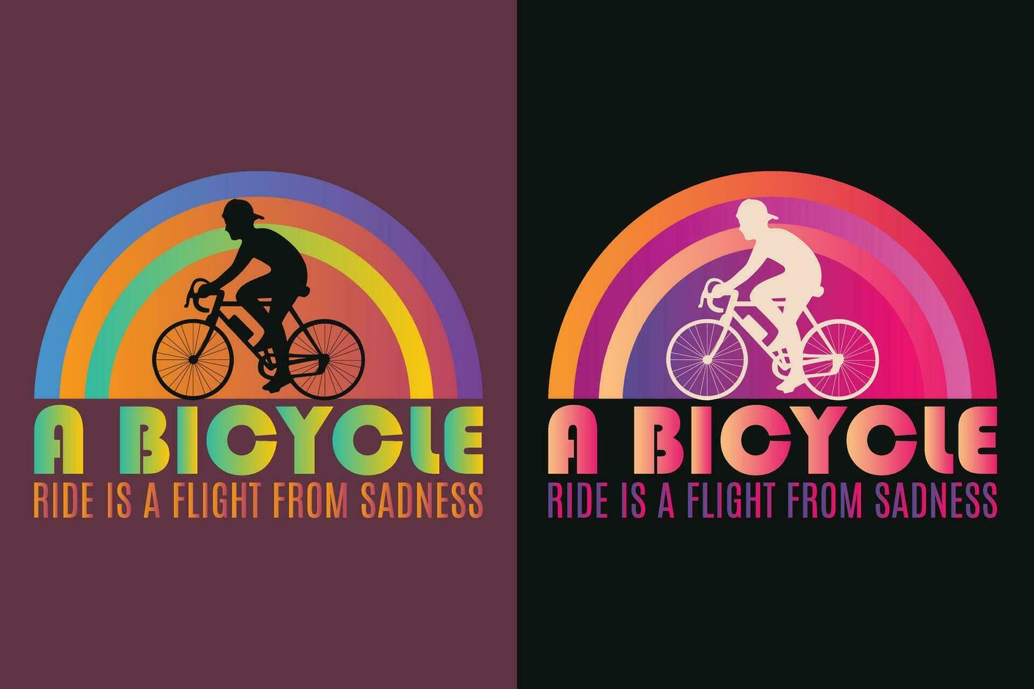 une vélo balade est une vol de tristesse, vélo chemise, cadeau pour bicyclette conduire, cycliste cadeau, vélo vêtements, bicyclette amoureux chemise, cyclisme chemise, Cyclisme cadeau, Cyclisme chemise vecteur