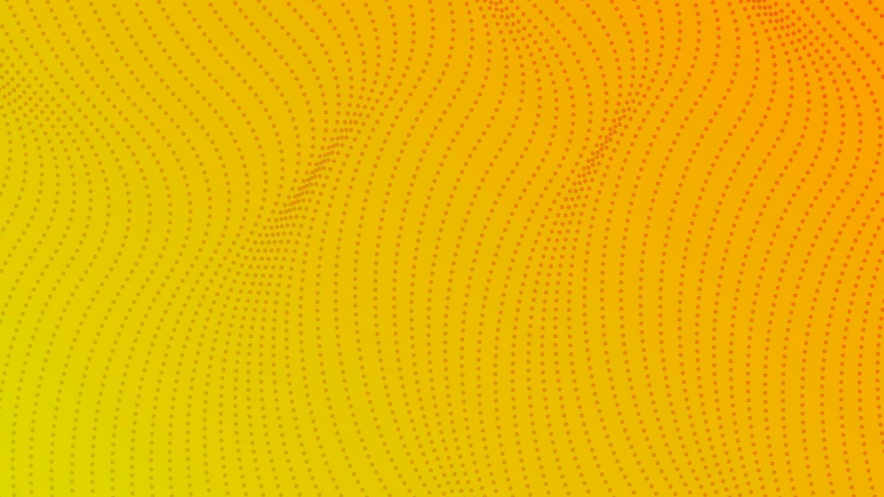 fond dégradé de demi-teintes avec des points. motif abstrait pop art pointillé jaune dans un style bande dessinée. illustration vectorielle vecteur