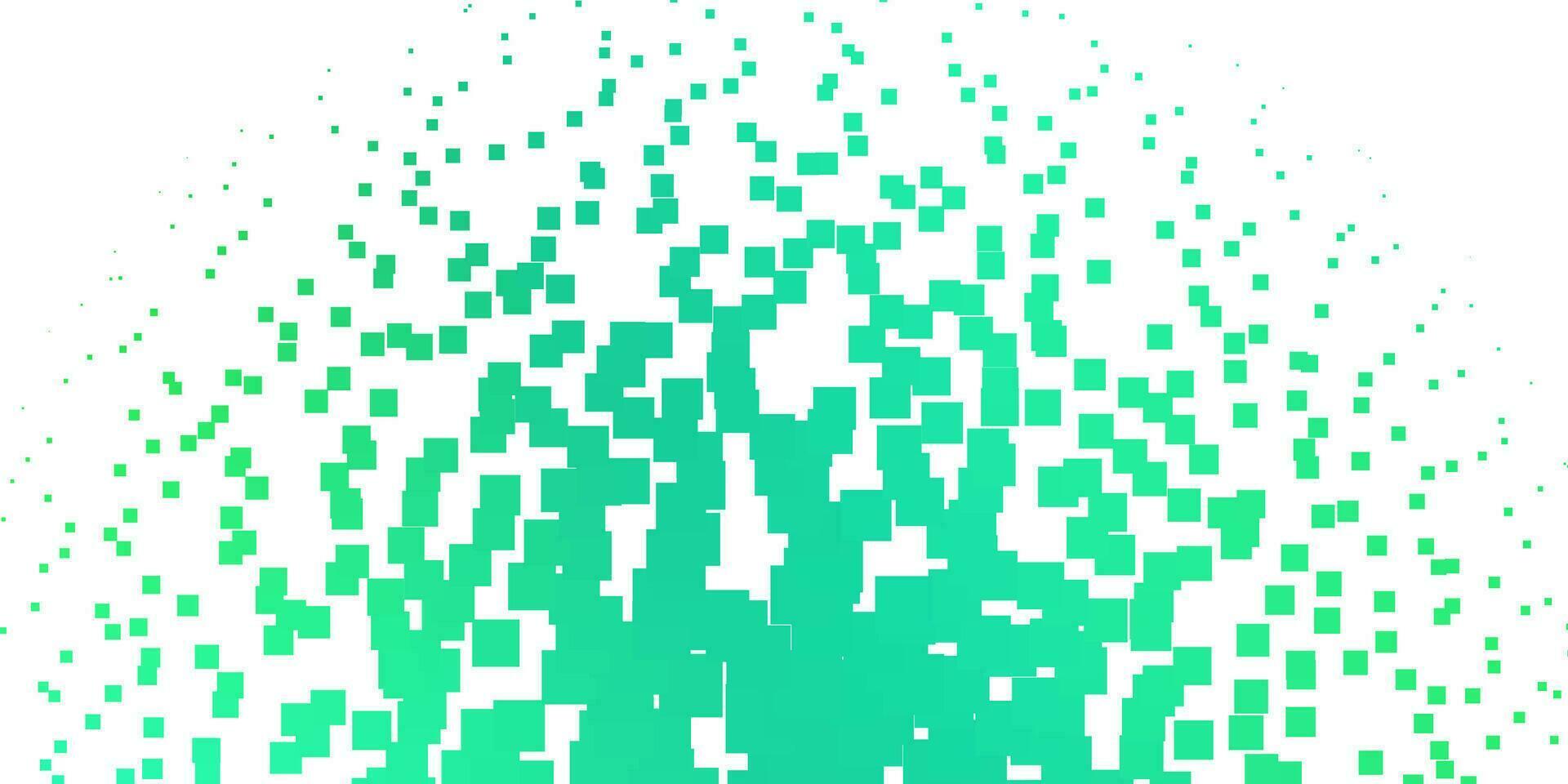disposition de vecteur vert clair avec des lignes, des rectangles.