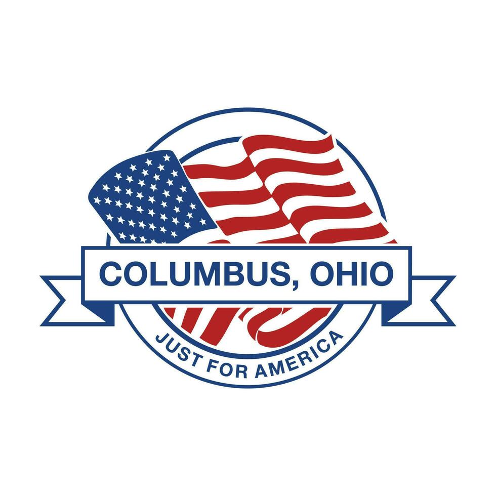 Etats-Unis thème logo concept pour prime marque logo vecteur