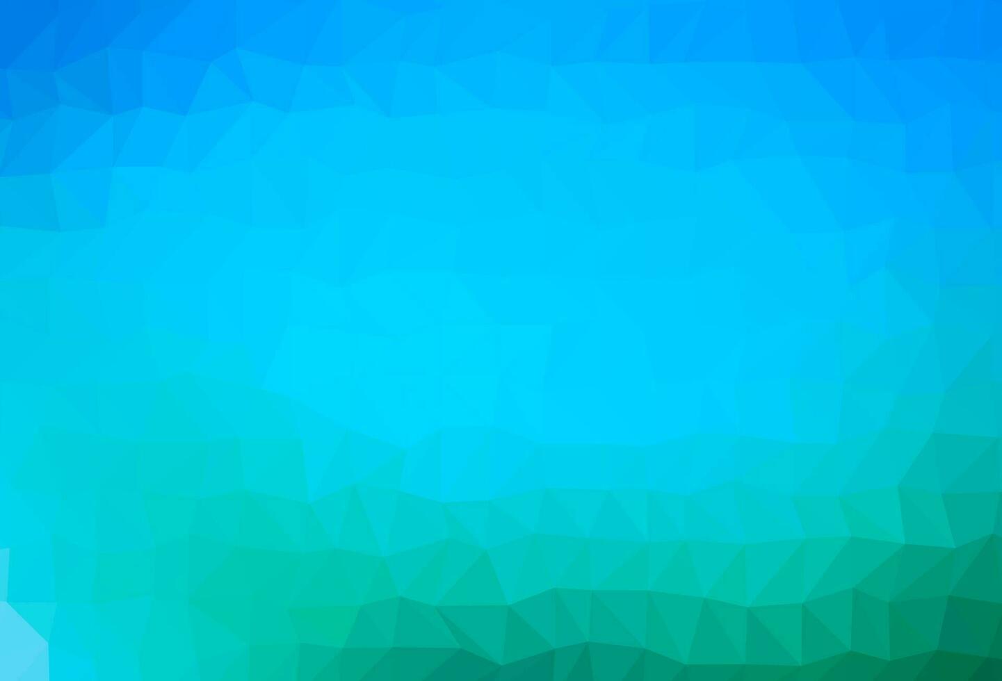 mise en page low poly vecteur bleu clair, vert.